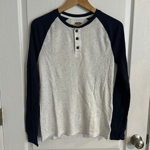 Old Navy Waffle Henley